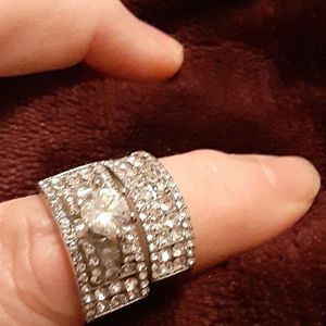 Sterling silver wedding ring